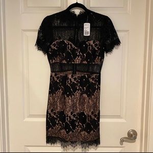 New with tags forever 21 black lace dress